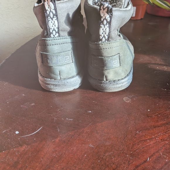 Grey Hey Dude Women's Boots - Picture 3 of 6
